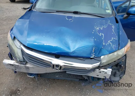 2012 Honda Civic Lx z USA, uszkodzony, nr VIN 19XFB2F50CE323737